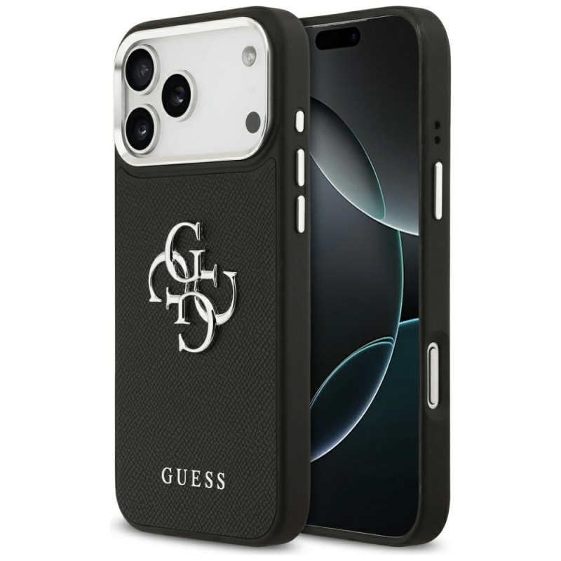 Kryt Guess BIG 4G Classic pro iPhone 17 Pro Max - černý