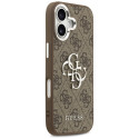 Kryt Guess 4G BIG 4G Classic pro iPhone 17 - hnědá/stříbrná