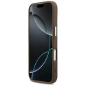 Kryt Guess 4G BIG 4G Classic pro iPhone 17 - hnědá/stříbrná