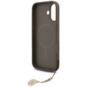 Kryt Guess 4G Charms Collection pro iPhone 17 - hnědý