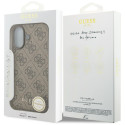 Kryt Guess 4G Charms Collection pro iPhone 17 - hnědý