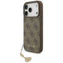 Kryt Guess 4G Charms Collection MagSafe pro iPhone 17 Pro - hnědý