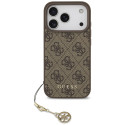 Kryt Guess 4G Charms Collection MagSafe pro iPhone 17 Pro - hnědý