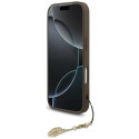 Kryt Guess 4G Charms Collection MagSafe pro iPhone 17 Pro - hnědý