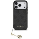 Kryt Guess 4G CHARMS pro iPhone 17 Pro - černá