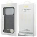 Kryt Guess 4G CHARMS pro iPhone 17 Pro - černá