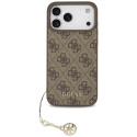 Kryt Guess 4G Charms Collection pro iPhone 17 Pro Max - hnědý