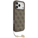 Kryt Guess 4G Charms Collection pro iPhone 17 Pro Max - hnědý
