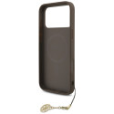 Kryt Guess 4G Charms Collection pro iPhone 17 Pro Max - hnědý