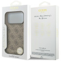 Kryt Guess 4G Charms Collection pro iPhone 17 Pro Max - hnědý