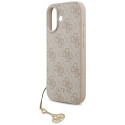 Kryt Guess 4G Charms Collection MagSafe iPhone 17 - růžová