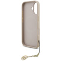 Kryt Guess 4G Charms Collection MagSafe iPhone 17 - růžová