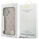 Kryt Guess 4G Charms Collection MagSafe iPhone 17 - růžová