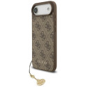 Kryt Guess 4G Charms Collection MagSafe pro iPhone Air - brown