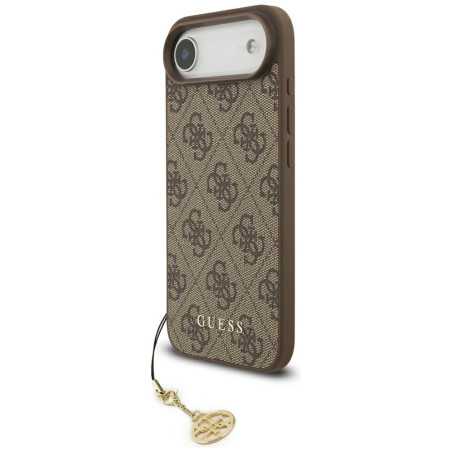 Kryt Guess 4G Charms Collection MagSafe pro iPhone Air - brown