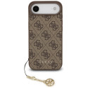Kryt Guess 4G Charms Collection MagSafe pro iPhone Air - brown