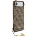 Kryt Guess 4G Charms Collection MagSafe pro iPhone Air - brown