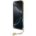 Kryt Guess 4G Charms Collection MagSafe pro iPhone Air - brown