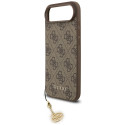 Kryt Guess 4G Charms Collection MagSafe pro iPhone Air - brown
