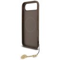 Kryt Guess 4G Charms Collection MagSafe pro iPhone Air - brown