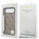 Kryt Guess 4G Charms Collection MagSafe pro iPhone Air - brown