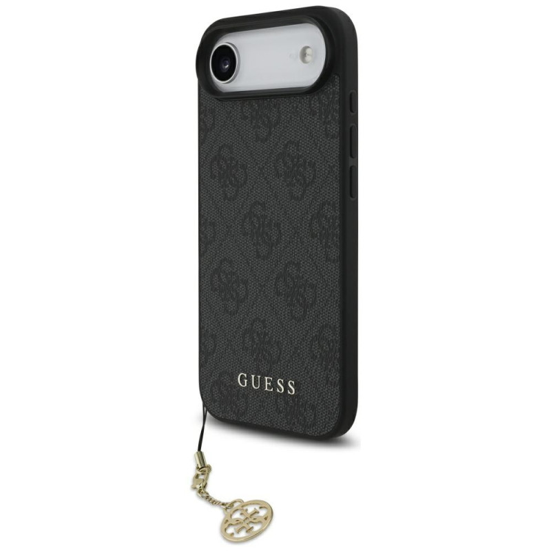 Kryt Guess 4G Charms Collection MagSafe pro iPhone Air - černý