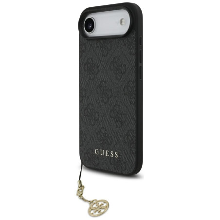 Kryt Guess 4G Charms MagSafe pro iPhone Air – černý