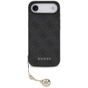 Kryt Guess 4G Charms MagSafe pro iPhone Air – černý