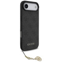 Kryt Guess 4G Charms MagSafe pro iPhone Air – černý