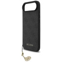 Kryt Guess 4G Charms MagSafe pro iPhone Air – černý