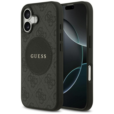 Kryt Guess 4G Circle Classic pro iPhone 17 - černý
