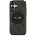 Kryt Guess 4G Circle Classic pro iPhone 17 - černý