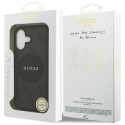 Kryt Guess 4G Circle Classic pro iPhone 17 - černý