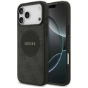 Kryt Guess 4G Circle Classic MagSafe iPhone 17 Pro Max černý