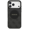 Kryt Guess 4G Circle Classic MagSafe iPhone 17 Pro Max černý