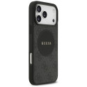 Kryt Guess 4G Circle Classic MagSafe iPhone 17 Pro Max černý