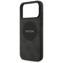 Kryt Guess 4G Circle Classic MagSafe iPhone 17 Pro Max černý