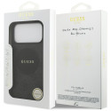 Kryt Guess 4G Circle Classic MagSafe iPhone 17 Pro Max černý