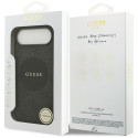 Kryt Guess 4G Circle Classic MagSafe pro iPhone Air - černý