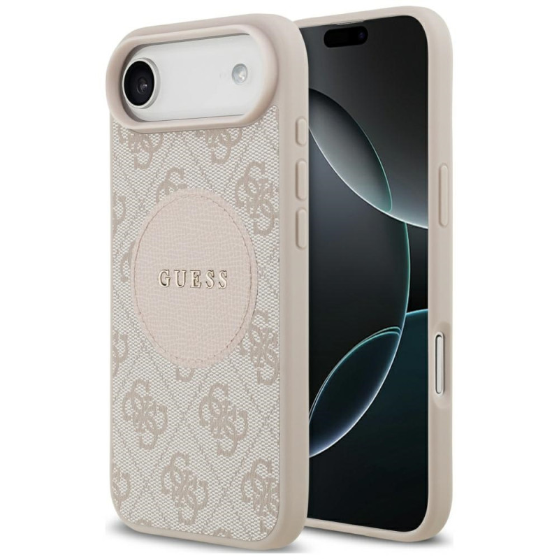 Kryt Guess 4G CIRCLE CLASSIC pro iPhone Air - růžová