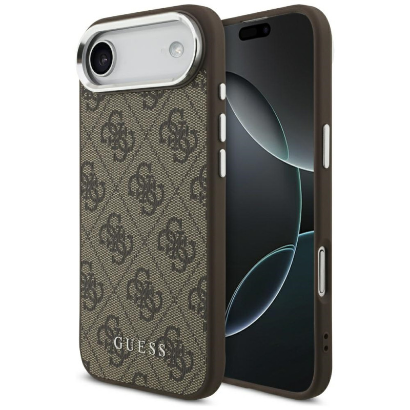 Kryt Guess 4G CLASSIC Logo MagSafe pro iPhone Air - hnědý