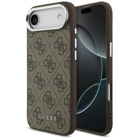 Kryt Guess 4G CLASSIC Logo MagSafe pro iPhone Air - hnědý