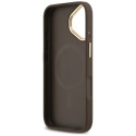 Kryt Guess 4G STRASS LOGO pro iPhone 17 - hnědá
