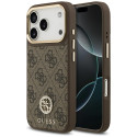 Kryt Guess 4G Strass Logo pro iPhone 17 Pro - hnědý