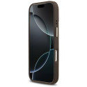 Kryt Guess 4G Strass Logo pro iPhone 17 Pro - hnědý