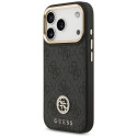 Kryt Guess 4G STRASS Logo pro iPhone 17 Pro - černý