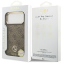 Kryt Guess 4G STRASS LOGO MagSafe pro iPhone 17 Pro Max