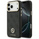 Kryt Guess 4G STRASS LOGO pro iPhone 17 Pro Max - černý