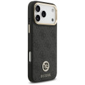 Kryt Guess 4G STRASS LOGO pro iPhone 17 Pro Max - černý