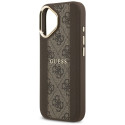 Kryt Guess 4G STRIPE pro iPhone 17 - brown